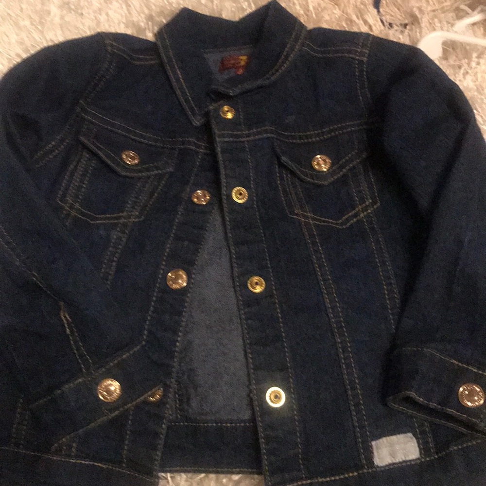 Jean Jacket 7 for all mankind 3T dark denim